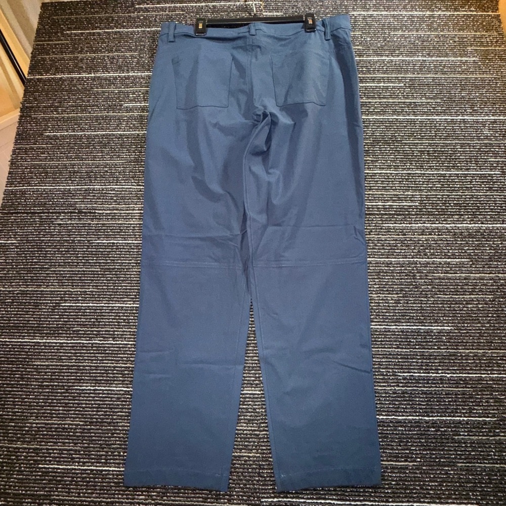 All in Motion Golf Pants Men 38x30 New Blue Technical Stretch Performance Pants - Picture 4 of 9